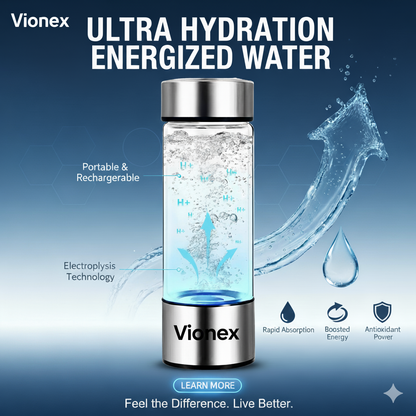 Vionex Hydrogen Water Bottle
